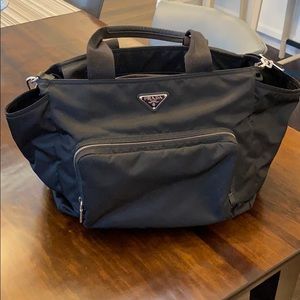Prada Vela nylon Baby Bag - black